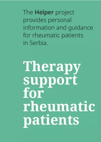  Therapy support for rheumatic patients
